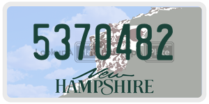 5370482  license plate in NH