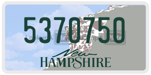 5370750  license plate in NH