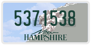 5371538  license plate in NH