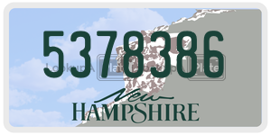 5378386  license plate in NH