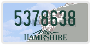 5378638  license plate in NH