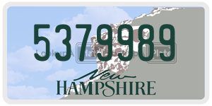 5379989  license plate in NH