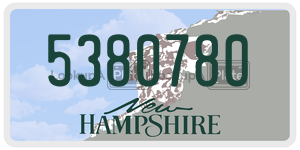 5380780  license plate in NH