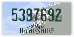 5397692  license plate in NH