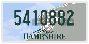 5410882  license plate in NH