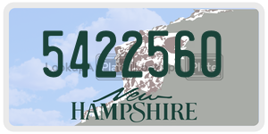5422560  license plate in NH