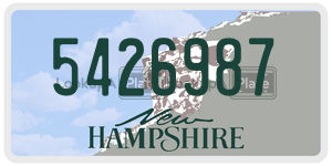 5426987  license plate in NH