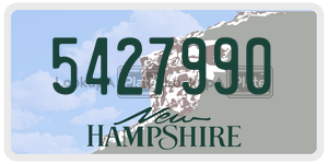 5427990  license plate in NH