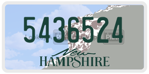 5436524  license plate in NH
