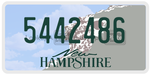 5442486  license plate in NH