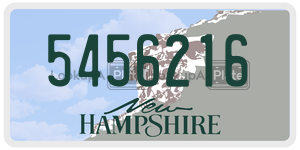 5456216  license plate in NH