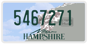 5467271  license plate in NH