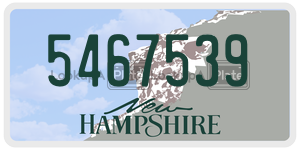 5467539  license plate in NH