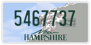 5467737  license plate in NH