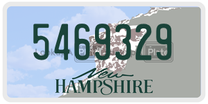 5469329  license plate in NH