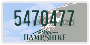 5470477  license plate in NH
