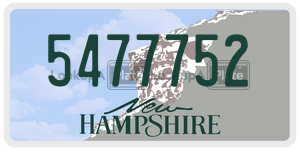 5477752  license plate in NH