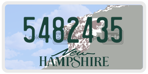 5482435  license plate in NH