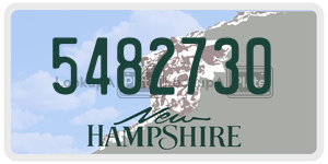 5482730  license plate in NH