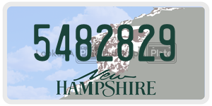 5482829  license plate in NH