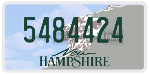 5484424  license plate in NH