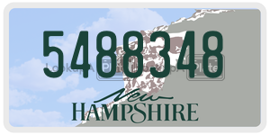 5488348  license plate in NH