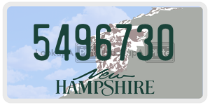 5496730  license plate in NH