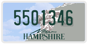 5501346  license plate in NH