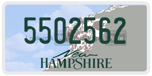 5502562  license plate in NH