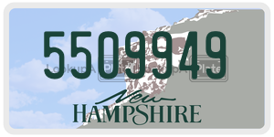 5509949  license plate in NH
