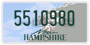 5510980  license plate in NH