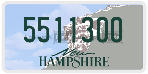 5511300  license plate in NH