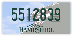 5512839  license plate in NH