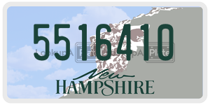 5516410  license plate in NH