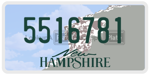 5516781  license plate in NH
