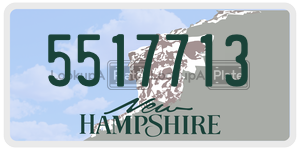5517713  license plate in NH