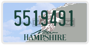 5519491  license plate in NH