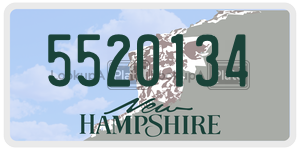 5520134  license plate in NH