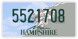 5521708  license plate in NH