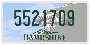 5521709  license plate in NH