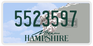5523597  license plate in NH