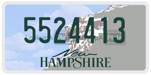 5524413  license plate in NH