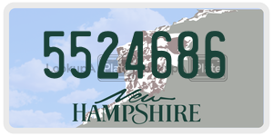 5524686  license plate in NH