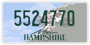 5524770  license plate in NH