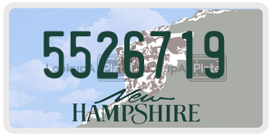 5526719  license plate in NH