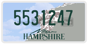 5531247  license plate in NH