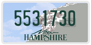 5531730  license plate in NH