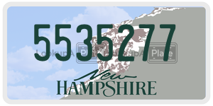 5535277  license plate in NH