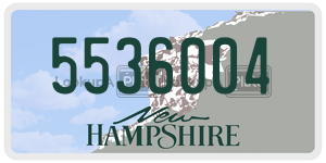 5536004  license plate in NH