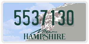 5537130  license plate in NH